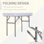 Table de nettoyage pliable portative 4pi
