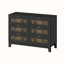 Commode en bois avec 6 tiroirs-5045266