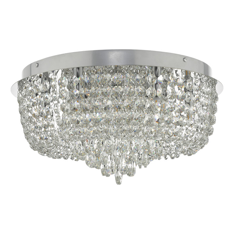 Dovray Crystal Flush Mount