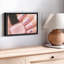 «Pretty Pink Nails Wall Art»-1655895624