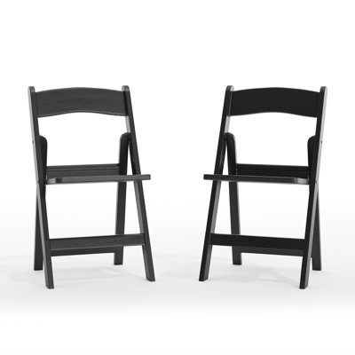 Chaise pliante en résine Thornfeldt