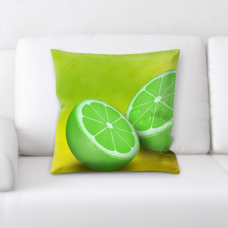 Coussin lime