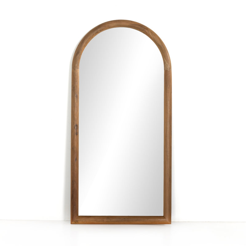 Gulliver Flat Mirror, Smoked Acacia