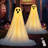 2 Pack 47'' Halloween Decorations Outdoor Light Up Ghost with Timer