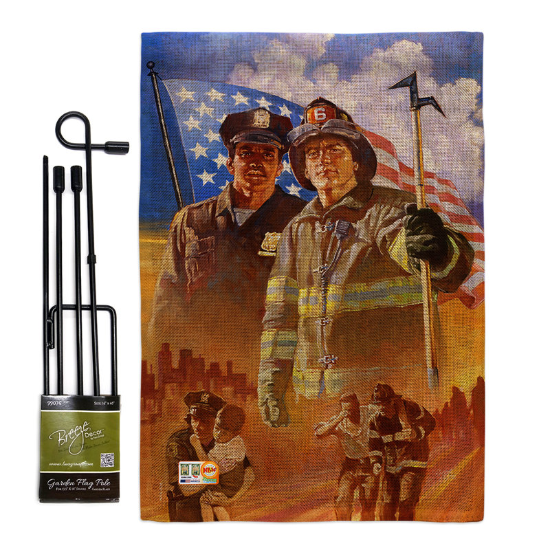 « patriotique american americana », impression en polyester de 2 côtés 18,5 x 13 po ensemble de drapeau