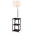 SLampuared Sofa Side Shelves Table Lamp