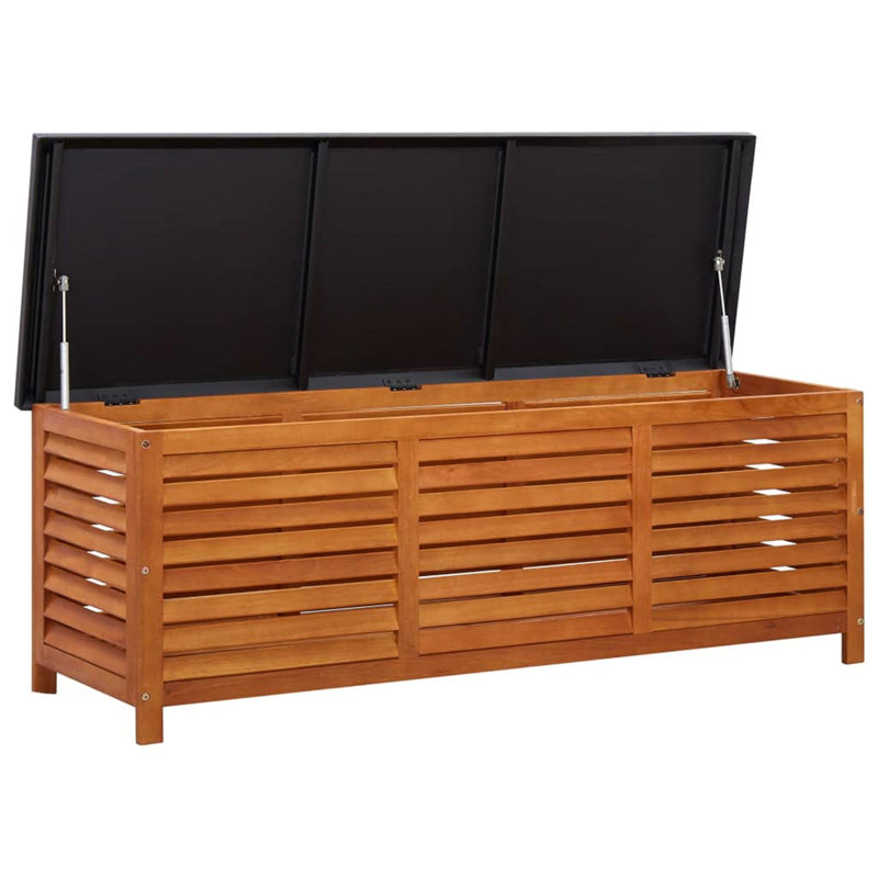 META 150 cm W 280 L Solid Wood Deck Box