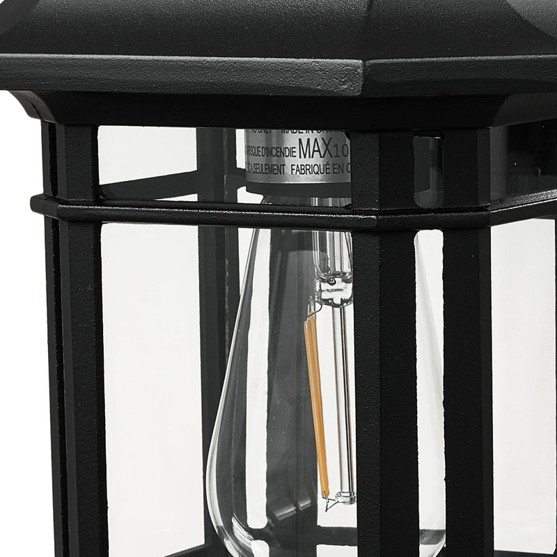 Silver Outdoor Wall Lantern