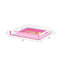 Plateau décoratif carré Clean And Dirtypink-1685436296-1685436298