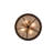 Rustic Lodge Antique Copper 4 - Bulb Outdoor Flush Mount