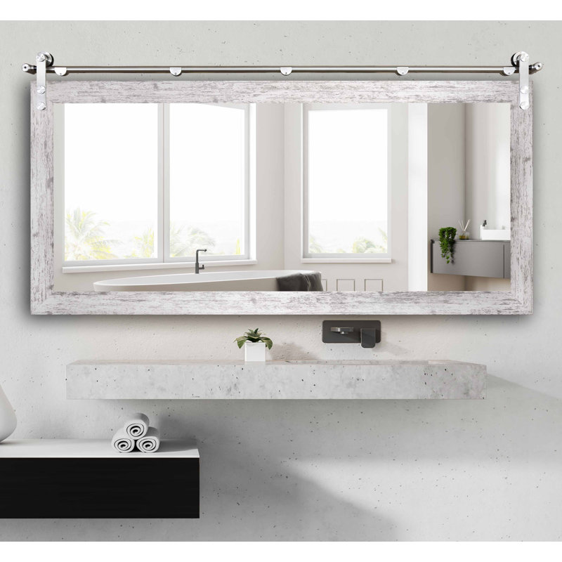 Mclemore Flat Wall Mirror, 30.5" x 49.5"