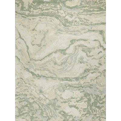 Cortero Hand Tufted Wool Abstract Area Rug