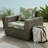 24"X24" Outdoor Patio Cushion Set - Water-Resistant, Weatherproof Sectional Sofa Pads With Removable Covers & Stylish 3D Design For Garden, Lawn, Or Deck Furniture-11664308
