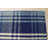 Ziv Blue Flatweave Wool Modern Plaid Hand-Woven Area Rug-378891737