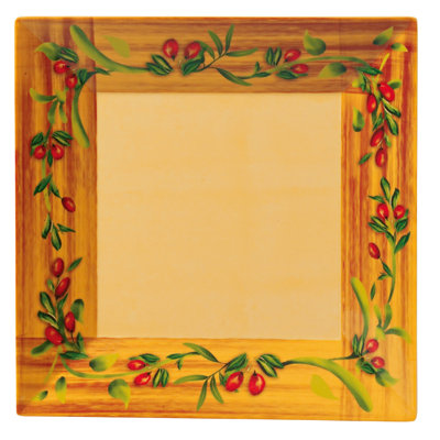 Assiette plate Olive