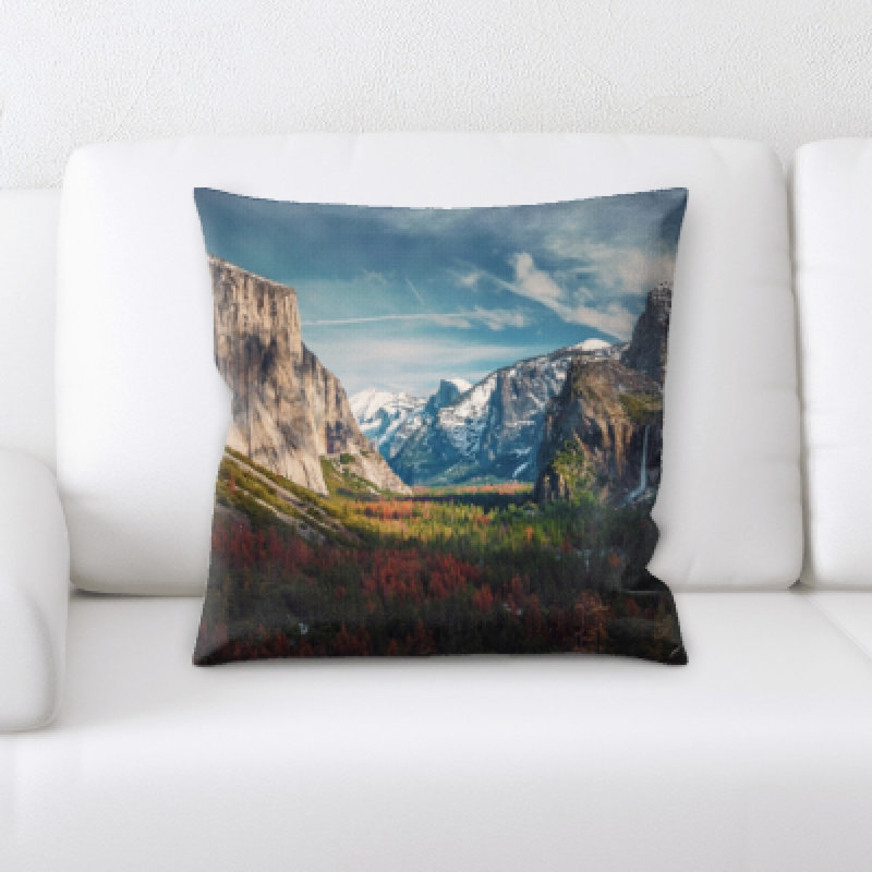Microsuede Throw Pillow