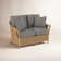 Boca Upholstered 55'' Loveseat