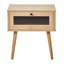 ALBANY 48cm W Particle Board / Chipboard Bedside Table