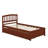 Twin Platform Storage Bed Wood Bed With 2 Drawers And Headboard-1741424803