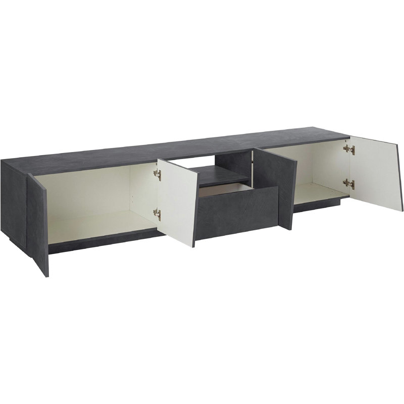 Algoma TV Stand for TVs up to 85", Ardesia Grey
