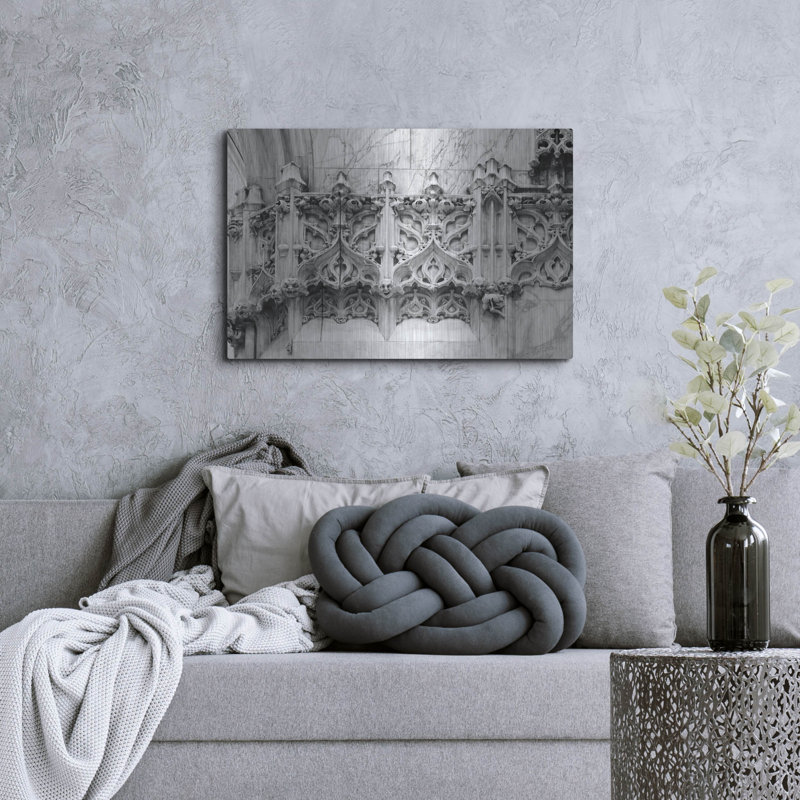  «Architecture 6» par Decent Exposures, art mural en métal, 36 po x 24 po, H 24 po x l 36 po