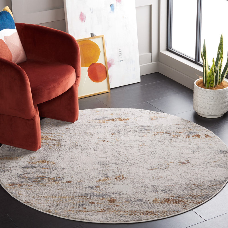 Princeton Performance Abstract Rug, Round 5'