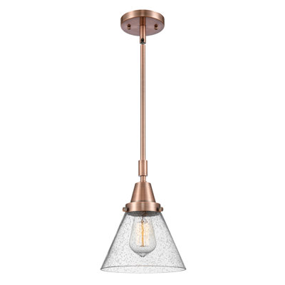 Luminaire suspendu conique à 1 lumière Aleaha