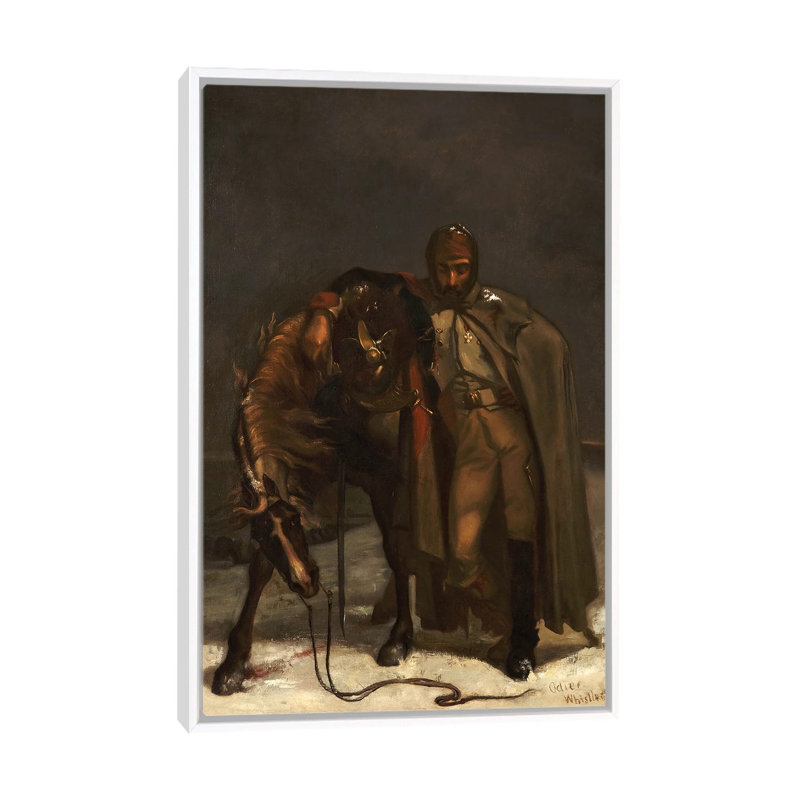 Print, 152.4 cm H x 101.6cm W x 4.445cm D, White