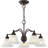 Becky 5 - Light Steel Chandelier-22240837