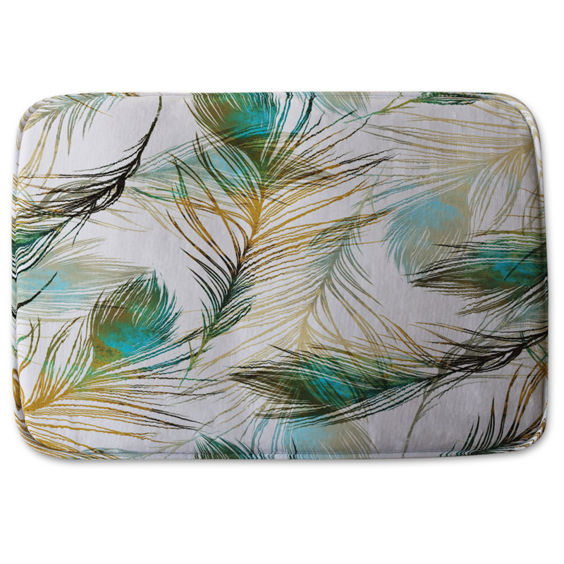 Peraza Memory Foam Non-Slip Bath Mat