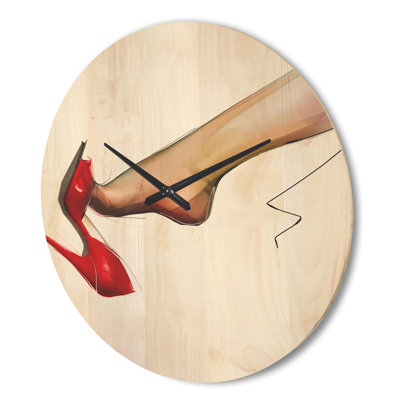 Solid Wood Wall Clock