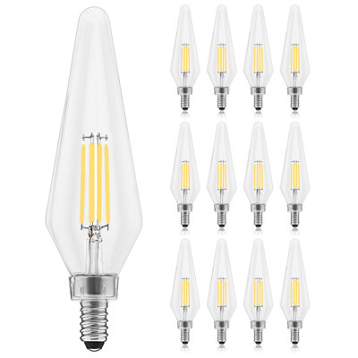 4.5 W C11 E12/Candelabra Dimmable LED Bulb