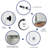 1-Lite Frosted Glass and Solid Manufactured Wood Bi-Fold Doors with Hardware Kit-100346380