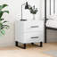 Maricrus 40cm W Iron Bedside Table-1953420102