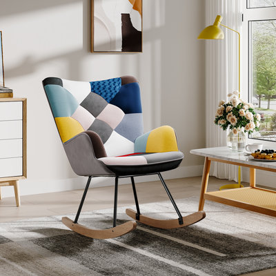 Christerfer Metal Rocking Chair