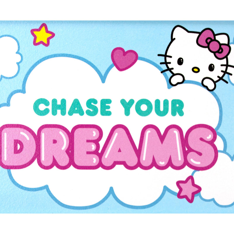 Panneau de porte «Hello Kitty Chase Your Dreams»
