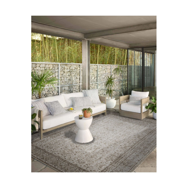 Tapis beige lavable à la machine Vintage Texture, Tapis de couloir 3 pi 3 po x 8 pi 2 po
