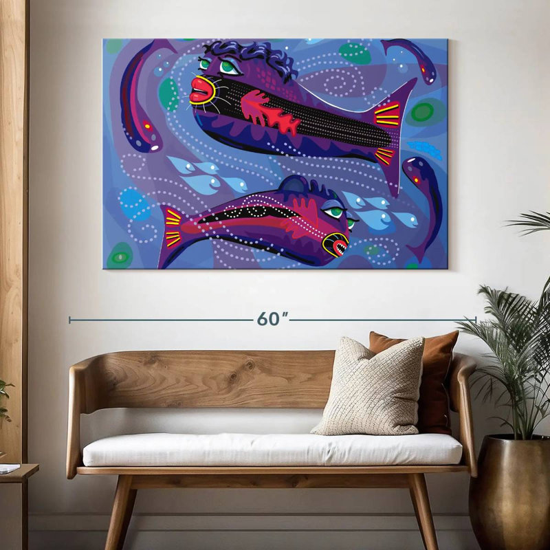 Brampt Latin Lovers, 34" H x 51" W