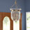 Luminaire suspendu simple urne Husman