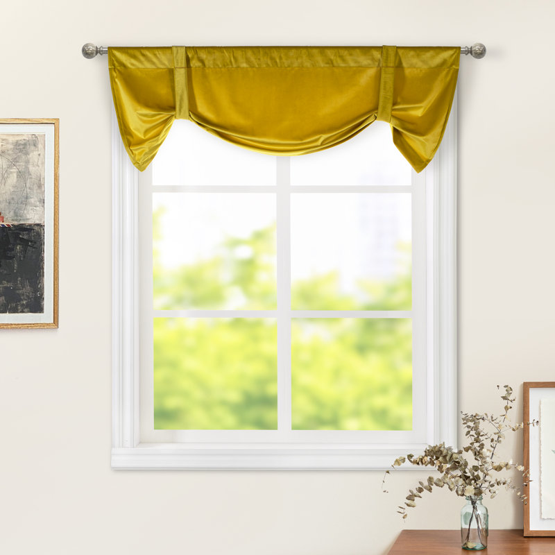 Tie-Up Window Valance