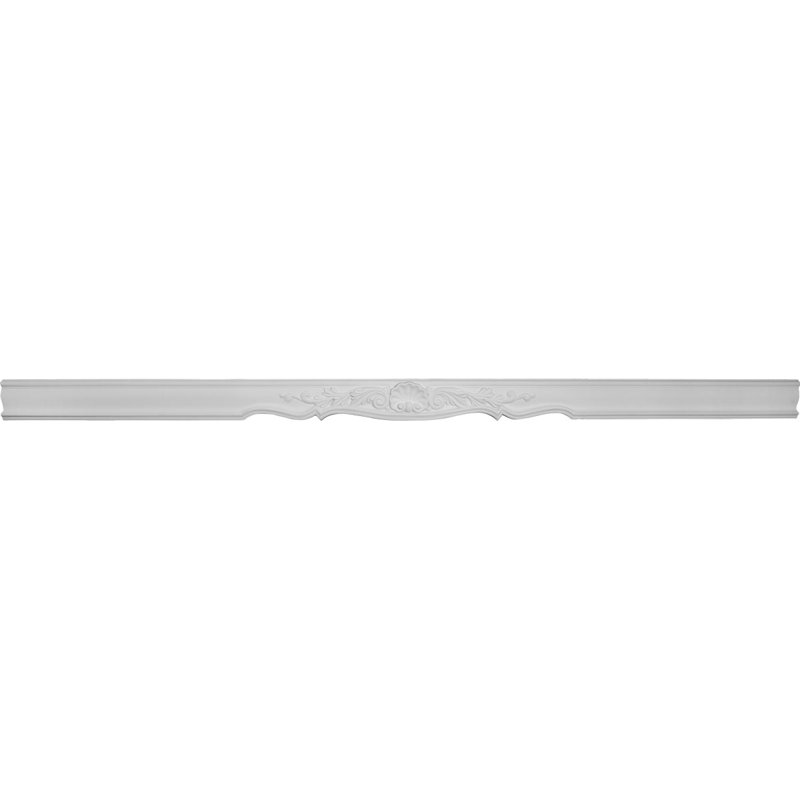Ekena Millwork 1-3/4 in. x 4-7/8 in. x 94-1/2 in. Polyurethane Bradford Shell Casing Facia