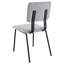 Chaise d'appoint rembourrée (ensemble de 2)
