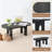 48" Long Oval Living Room Coffee Table-1040727113