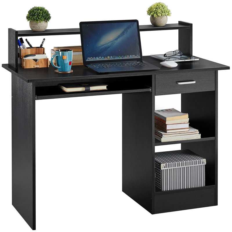 Emmuela Computer Desk, Black