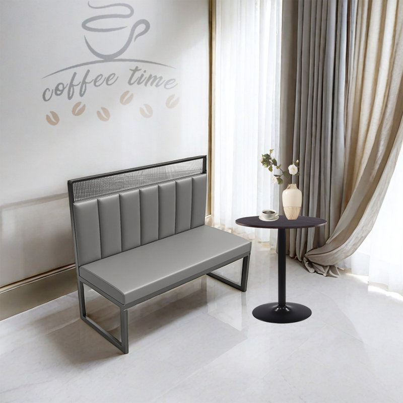 Banc rembourré en similicuir