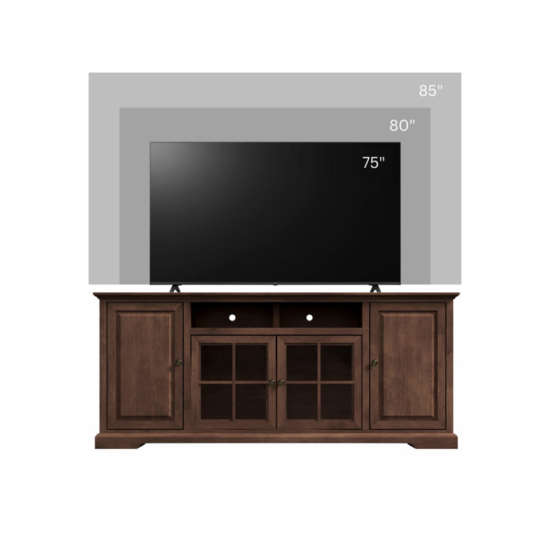 Cifuentes 78" Fully Assembled TV Stand for TVs up to 85"