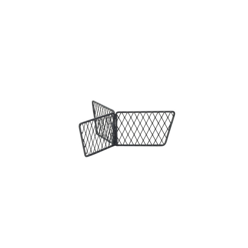Gourmet Basics by Mikasa Loop and Lattice 2 Tier Divided 1 fl oz. Fruit Bowl