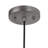 Hellwig 1 - Light Silver Single Pendant