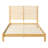 Arden Modern Solid Wood Bed Frame With Slatted Headboard-122657333-122657331