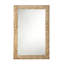 Relief Flat Mango Wood Mirror
